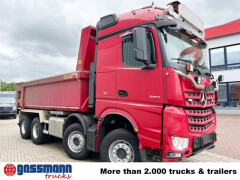 Mercedes Benz Arocs 3263 8x4/4, Retarder, Stahlmulde ca.14m³, 
