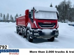 Iveco Trakker AD410T50 8x4, Stahlmulde ca. 16m³, 