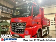 Mercedes Benz Arocs 2658 K 6x4, Retarder, Stahlmulde ca. 