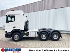Scania R 580 6x4, V8-Motor, Kipphydraulik, Retarder, 