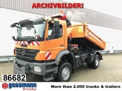 Mercedes Benz Axor 1829 AK 4x4 mit Kran Atlas AK 85.2 