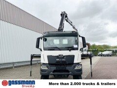 MAN TGM 18.320 4x4 BB CH mit Kran Hiab X-Hiduo 