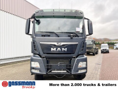 MAN TGS 35.510 8x4 BL, Intarder, Stahlmulde ca. 