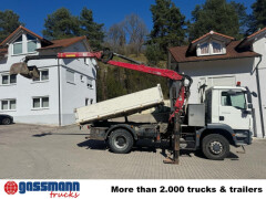 MAN TGM 18.340 4x4 BB mit Penz Kran 11.83 SH, Funk 