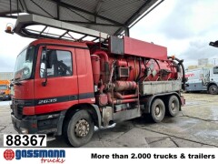 Mercedes Benz Actros 2635 6x4, Kutschke Saug- und Spülwagen 