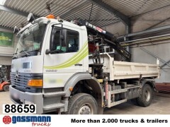 Mercedes Benz Atego 1823AK 4x4, Kran HIAB, Bordmatik 
