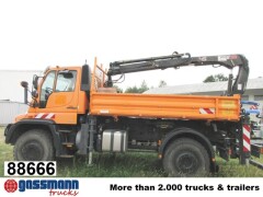 Unimog U500 4x4 405/40, HIAB 077-1 HI DUO Funk 