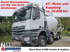 Mercedes Benz Arocs 3240 8x4, 9 cbm Liebherr HTM 904 F 