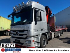 Mercedes Benz Actros 2544 L 6x2, Lenkachse, Kran MKG 