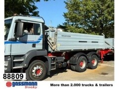 MAN TGS 26.460 6x4 BL, Alu-Bordwände 