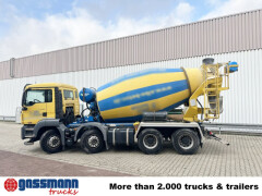 MAN TGS 32.400 8x4 BB, Stetter ca. 9m³ 