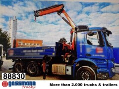 Mercedes Benz Arocs 2640 LK 6x4, Alu-Bordwände, Kran 