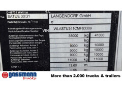 Langendorf SATUE 30/31, Radmulden, Baggerbett, hydr. 