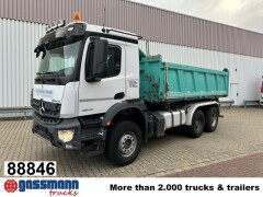 Mercedes Benz Arocs 2643 K 6x4, Rollplane, Meiller 