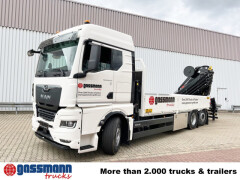 MAN TGX 26.510 6x2-4 LL, Kran Hiab X-HiPro 548 E-8, 