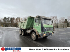 Mercedes Benz NG 2628 K 6x4, V8, MEILLER Stahlmulde ca. 10³ 