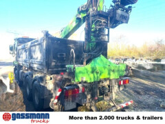 Mercedes Benz Actros 3341 K 6x4, Bormatik links, Heckkran Penz 