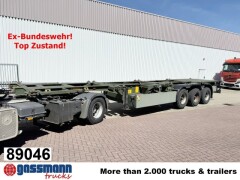Doll U-74.0 3-Achs Containerchassis, 2x20/20/30/40ft, 