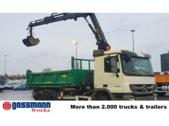 Mercedes Benz Actros 2646 K 6x4, Kran, Retarder, beidseitig 