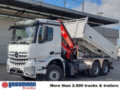 Mercedes Benz Arocs 3348 K 6x4, Kran Fassi F255A.2.24, 