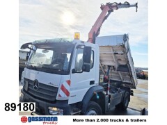 Mercedes Benz Atego 1627 AK 4x4 mit Kran Palfinger PK8501-K 