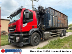 Iveco Stralis AD260S46Y/PS 6x2, Lenk-/Lift, Kran Hyva 