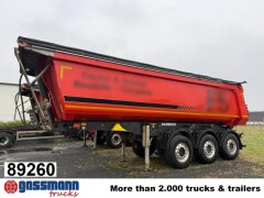 Schmitz Cargobull SKI 24 SL 7.2, Stahlmulde ca. 28m³, Liftachse, 