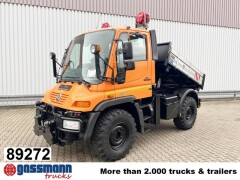 Unimog U 300 4x4, Kipper, Kommunalhydraulik, Zapfwelle 
