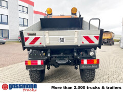Unimog U 300 4x4, Kipper, Kommunalhydraulik, Zapfwelle 