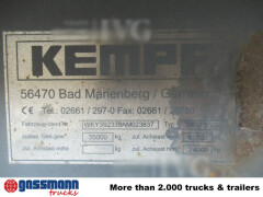 Kempf SKM 35/3, Stahlmulde ca. 55m³ 