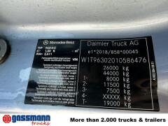 Mercedes Benz Actros 2548 L 6x2, Liftachse, Retarder, Navi, 