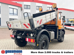 Unimog U 400 4x4, Kipper, Kommunalhydraulik, Zapfwelle 