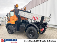 Unimog U 400 4x4, Kipper, Kommunalhydraulik, Zapfwelle 