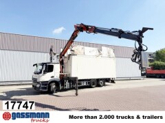 Mercedes Benz Antos 2536 6x2/4, Walkingfloor, Atlas Kran 