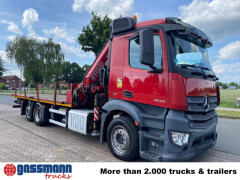 Mercedes Benz Antos 2543 L 6x2, Lift/Lenkachse, Kran Fassi 