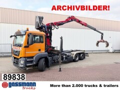 MAN TGS 26.400 6x2-4 BL, Kran, Motorabtrieb, 