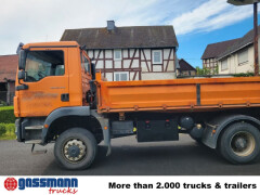 MAN TGM 18.340 BB 4x4, Hardox-Kipper 