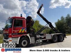 Mercedes Benz Actros 2635 6x4, Kran Hiab XS 122B-3 Duo, 