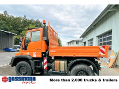 Unimog U 400 4x4, Kipper, Kommunalhydraulik, Zapfwelle 