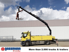 Mercedes Benz Antos 1832 L 4x2, Heckkran Hiab 111BS-3 HiDuo, 