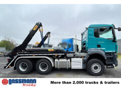 MAN TGS 26.520 6x4 BL, Hyva Tele-Absetzanlage TS 