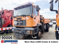 MAN 19.364 4x4 BB, Winterdienstausstattung, Kran 